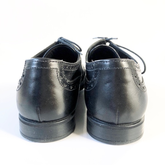 Prada Men’s Black Lace Up Dress Shoes - Picture 5 of 8